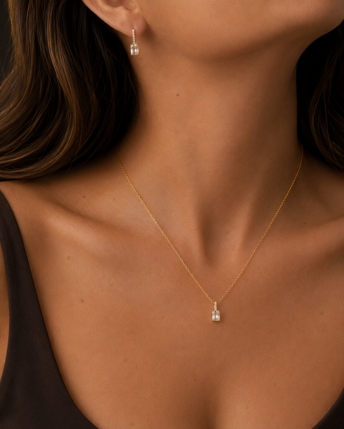Conjunto Allure Ouro